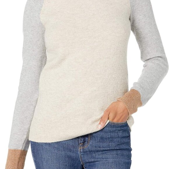 Women's Regular-Fit Soft Touch Long-Sleeve Crewneck Sweater - Picture 1 of 7